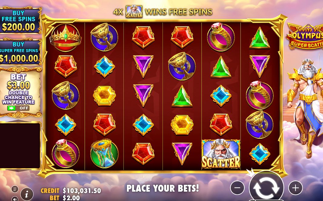 Gates of Olympus Super Scatter