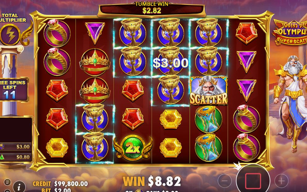 Tours gratuits en cours, avec le jeu de rouleaux spécial