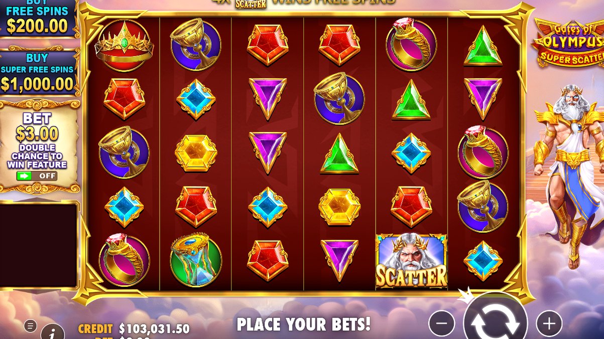 Gates of Olympus Super Scatter