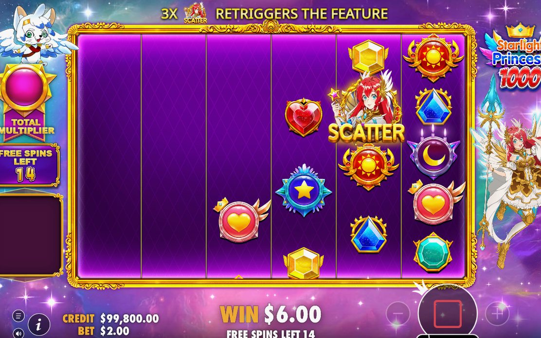 Grille des Free Spins et ses symboles